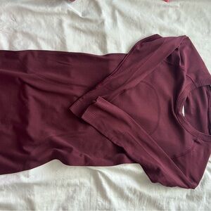 lululemon athletica Burgundy Top